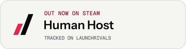 Light launch badge for Human Host