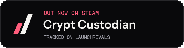 Dark launch badge for Crypt Custodian