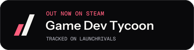 Dark launch badge for Game Dev Tycoon