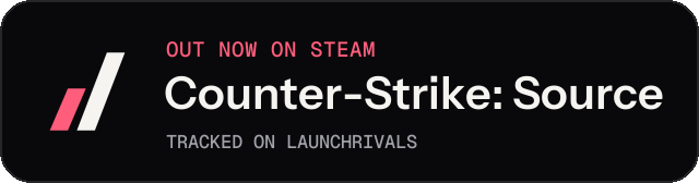 Dark launch badge for Counter-Strike: Source