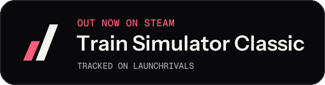 Dark launch badge for Train Simulator Classic