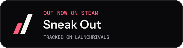 Dark launch badge for Sneak Out