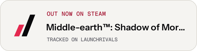 Light launch badge for Middle-earth™: Shadow of Mordor™