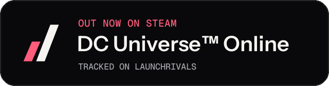 Dark launch badge for DC Universe™ Online