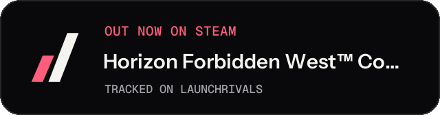 Dark launch badge for Horizon Forbidden West™ Complete Edition