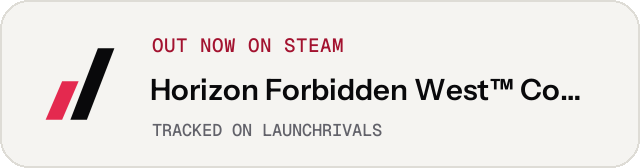 Light launch badge for Horizon Forbidden West™ Complete Edition