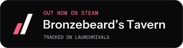 Dark launch badge for Bronzebeard's Tavern