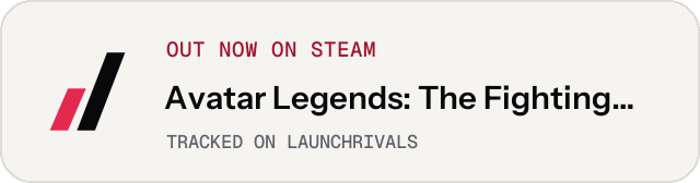 Light launch badge for Avatar Legends: The Fighting Game