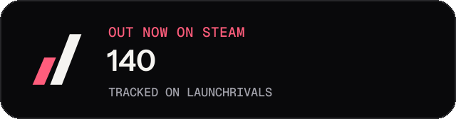 Dark launch badge for 140