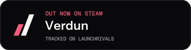 Dark launch badge for Verdun