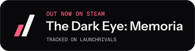 Dark launch badge for The Dark Eye: Memoria