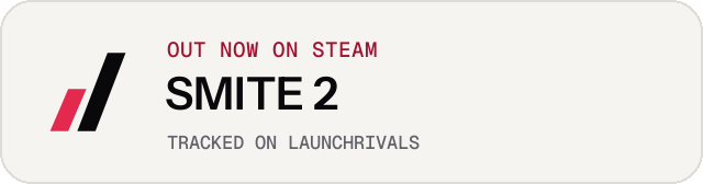 Light launch badge for SMITE 2