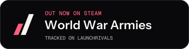 Dark launch badge for World War Armies