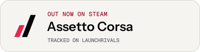 Light launch badge for Assetto Corsa