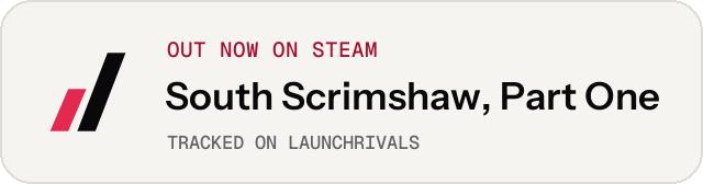 Light launch badge for South Scrimshaw, Part One