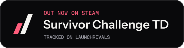 Dark launch badge for Survivor Challenge TD