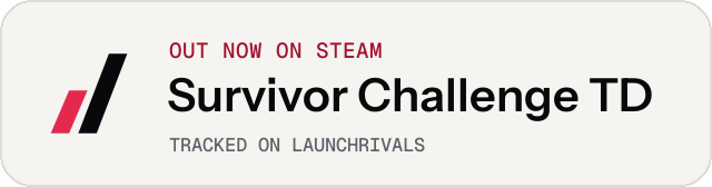 Light launch badge for Survivor Challenge TD