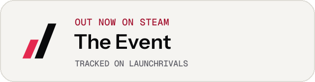 Light launch badge for The Event