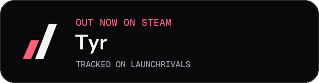 Dark launch badge for Tyr
