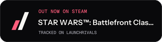 Dark launch badge for STAR WARS™: Battlefront Classic Collection
