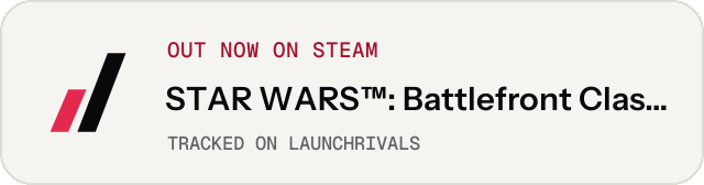 Light launch badge for STAR WARS™: Battlefront Classic Collection
