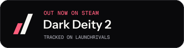 Dark launch badge for Dark Deity 2