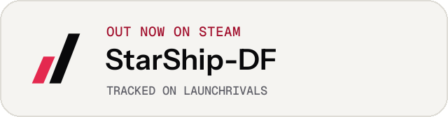 Light launch badge for StarShip-DF