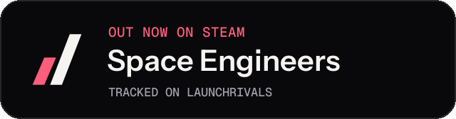Dark launch badge for Space Engineers
