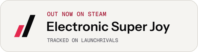 Light launch badge for Electronic Super Joy