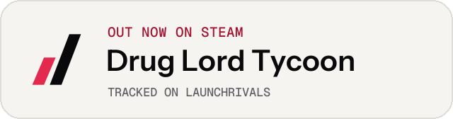Light launch badge for Drug Lord Tycoon
