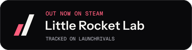 Dark launch badge for Little Rocket Lab