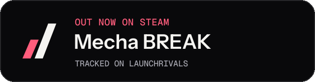 Dark launch badge for Mecha BREAK