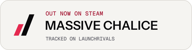 Light launch badge for MASSIVE CHALICE