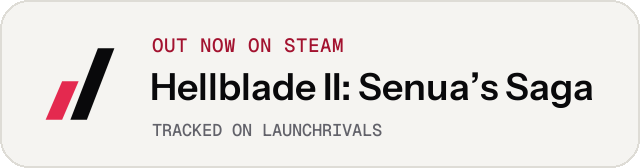 Light launch badge for Hellblade II: Senua’s Saga