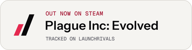 Light launch badge for Plague Inc: Evolved