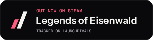 Dark launch badge for Legends of Eisenwald