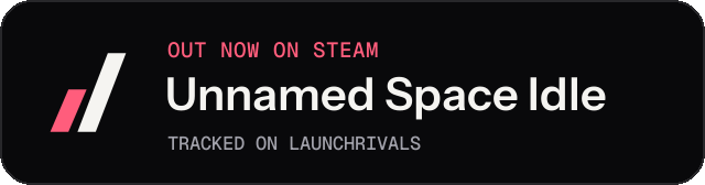 Dark launch badge for Unnamed Space Idle