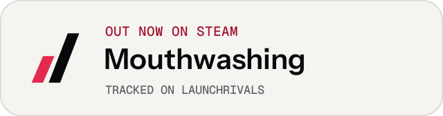 Light launch badge for Mouthwashing