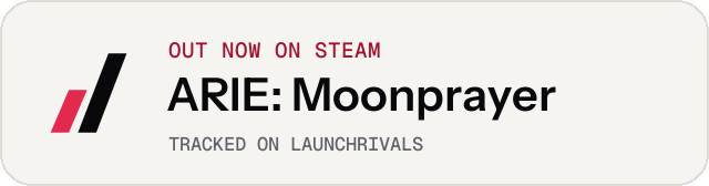 Light launch badge for ARIE: Moonprayer