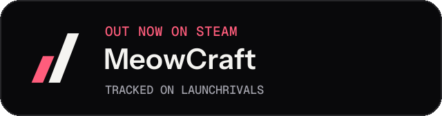 Dark launch badge for MeowCraft