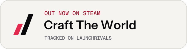 Light launch badge for Craft The World