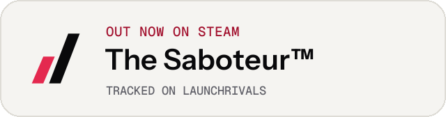 Light launch badge for The Saboteur™