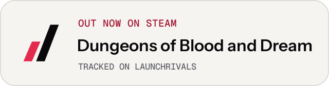 Light launch badge for Dungeons of Blood and Dream
