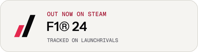 Light launch badge for F1® 24