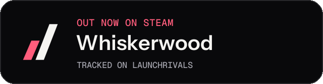 Dark launch badge for Whiskerwood