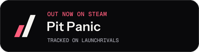 Dark launch badge for Pit Panic