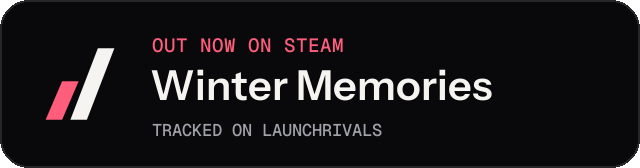 Dark launch badge for Winter Memories