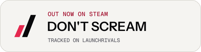 Light launch badge for DON'T SCREAM