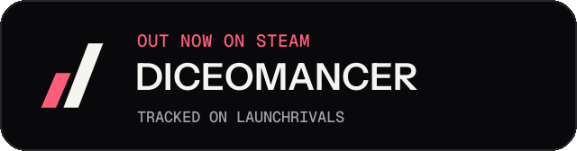Dark launch badge for DICEOMANCER
