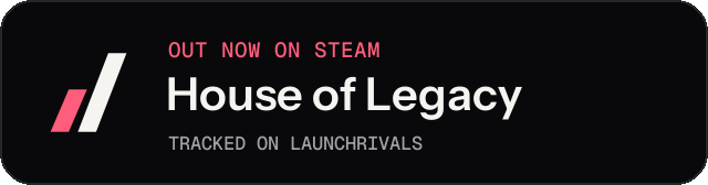 Dark launch badge for House of Legacy